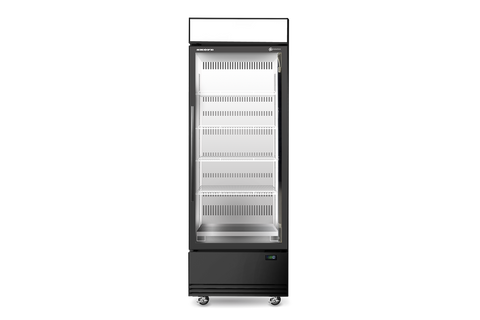 Skope SKB600N-AC 1 Glass Door Display or Storage Fridge, Lit Sign - SKB600N-AC