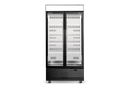 Skope SKB900N-AC 2 Glass Door Display or Storage Fridge, Lit Sign - SKB900N-AC