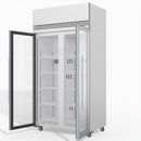 TMF1000N-A 2 1 Glass Door Upright Display or Storage Freezer