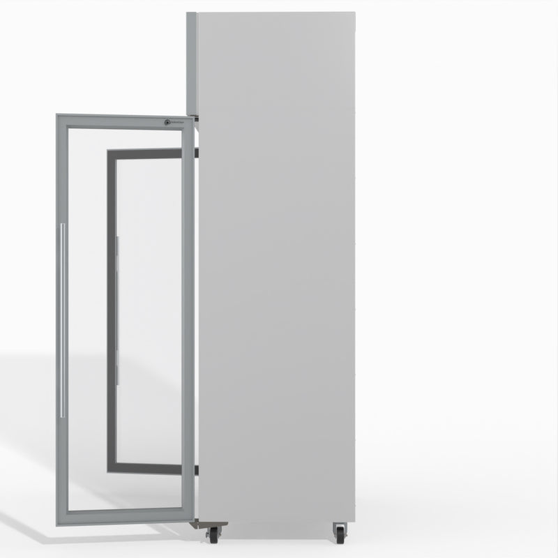Skope SKFT1000N-A 2 Glass Door Upright Display or Storage Freezer