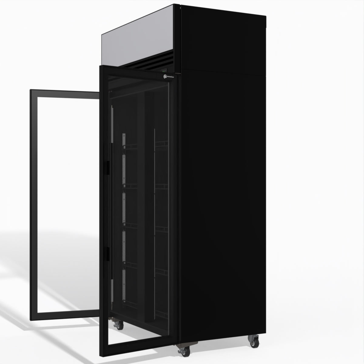 TMF1000N-AC 2 Glass Door Display or Storage Freezer Lit Sign