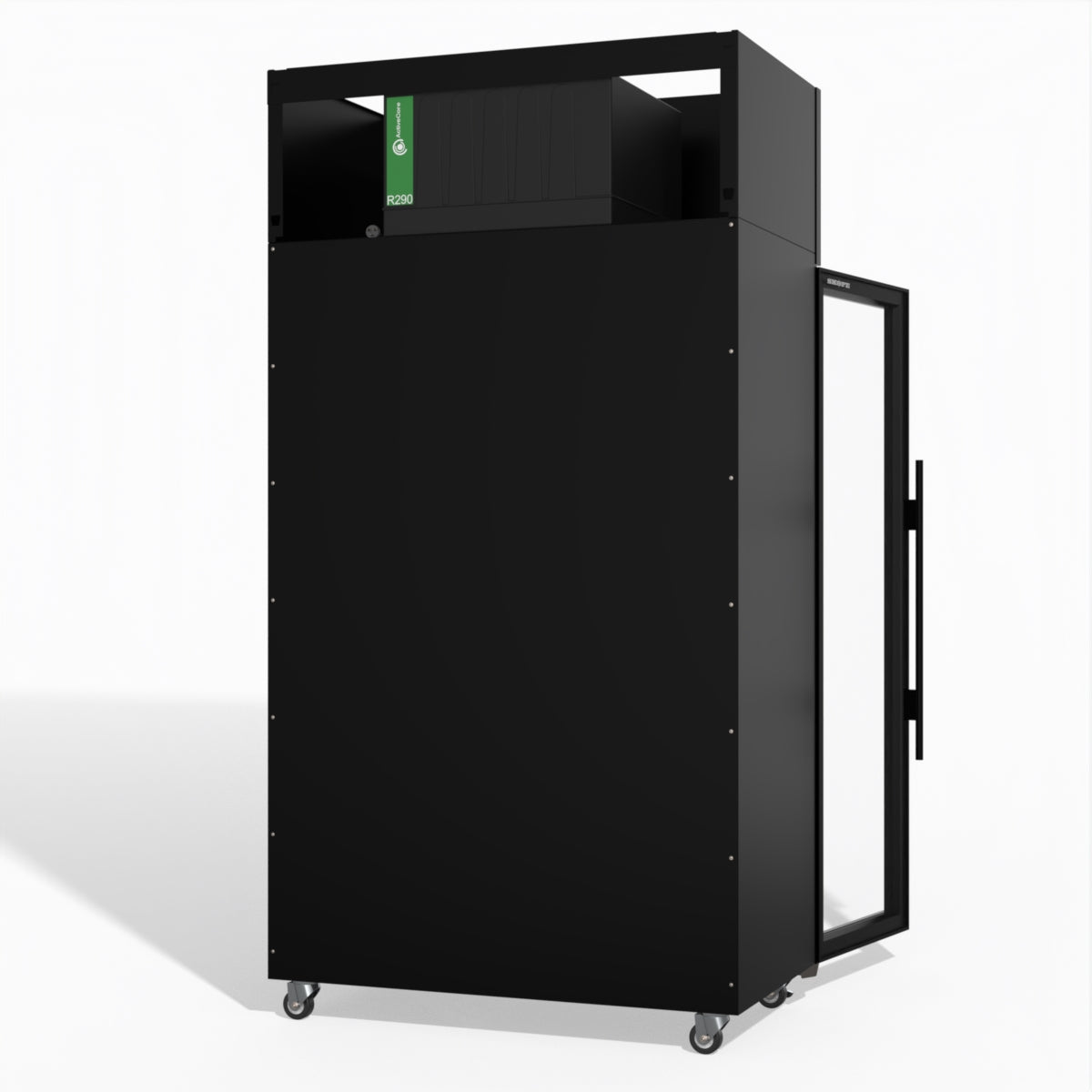 TMF1000N-AC 2 Glass Door Display or Storage Freezer Lit Sign