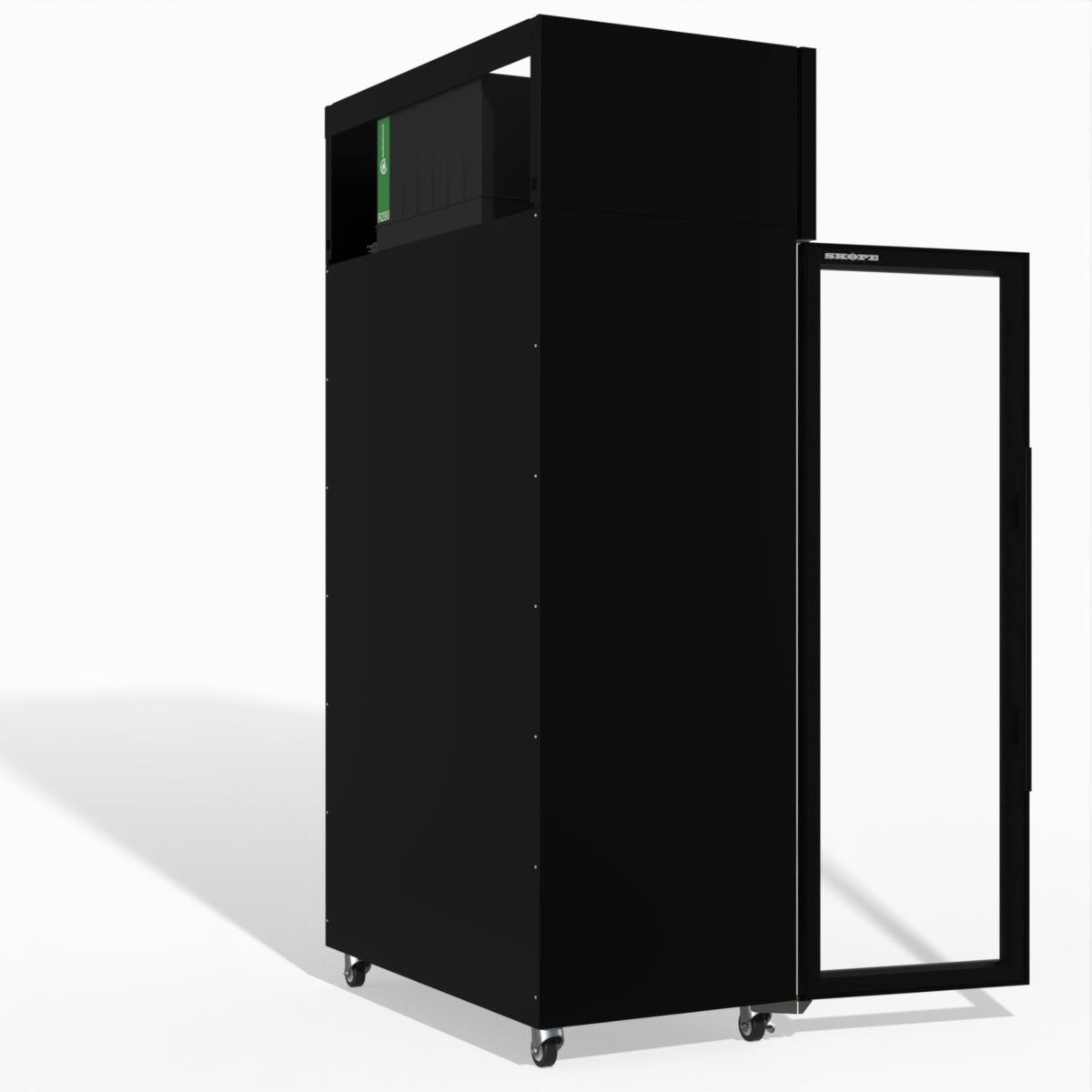 TMF1000N-AC 2 Glass Door Display or Storage Freezer Lit Sign