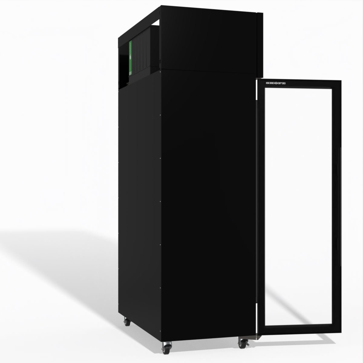 TMF1000N-AC 2 Glass Door Display or Storage Freezer Lit Sign