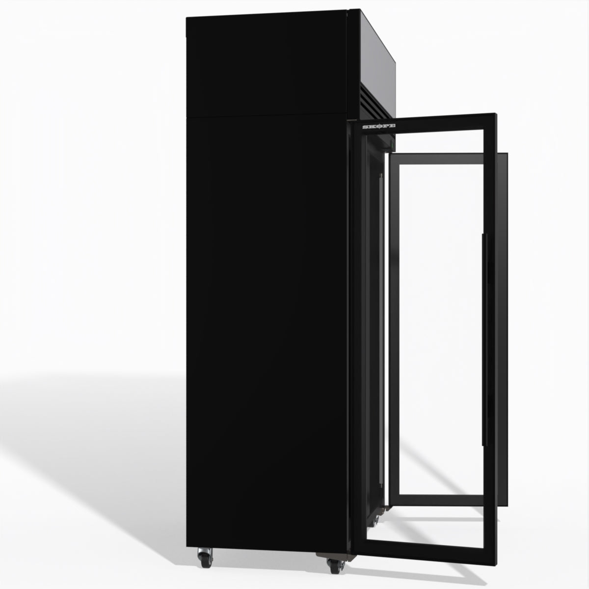 TMF1000N-AC 2 Glass Door Display or Storage Freezer Lit Sign