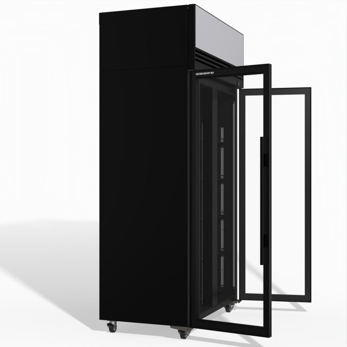 TMF1000N-AC 2 Glass Door Display or Storage Freezer Lit Sign