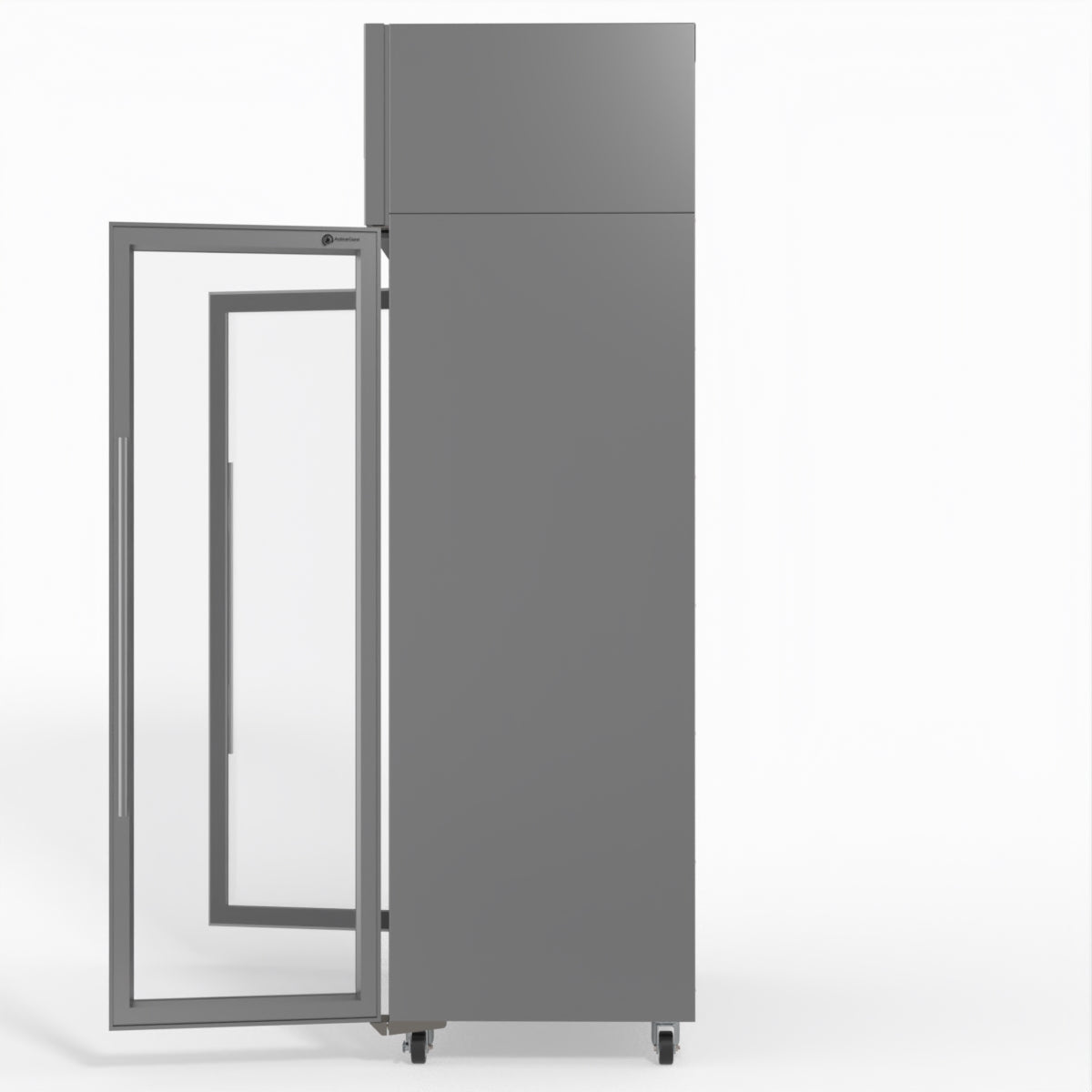 TMF1000N-AC 2 Glass Door Display or Storage Freezer Lit Sign