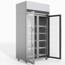 TMF1000N-AC 2 Glass Door Display or Storage Freezer Lit Sign