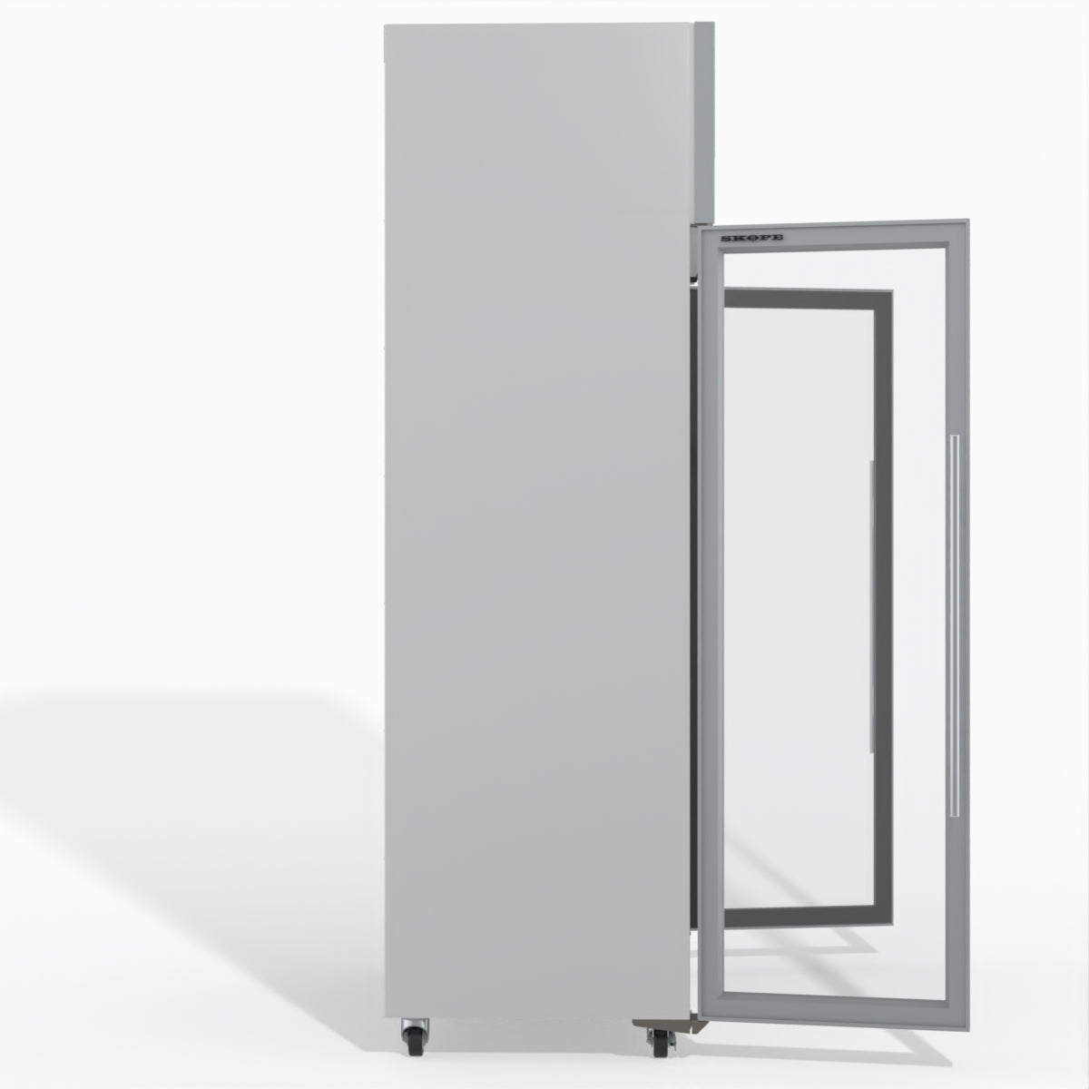 TMF1000N-AC 2 Glass Door Display or Storage Freezer Lit Sign