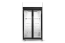 Skope SKFT1000N-AC 2 Glass Door Upright Display or Storage Freezer, Lit Sign - SKFT1000N-AC