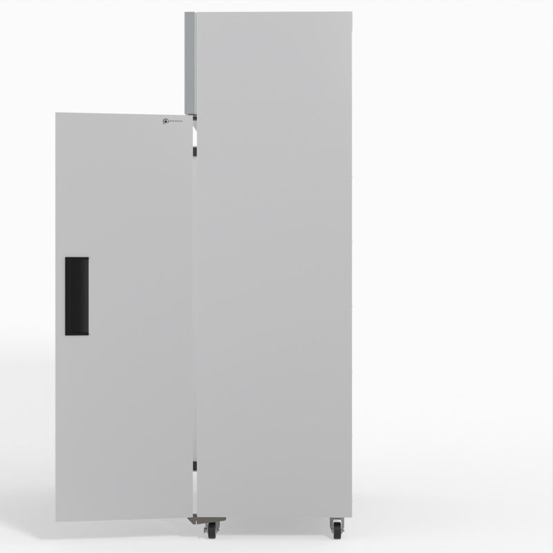 Skope SKFT1000NS-A 2 Solid Door Upright Display or Storage Freezer