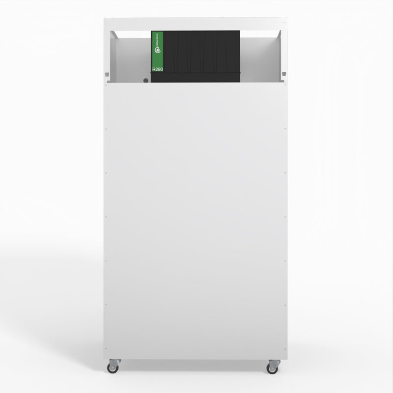 Skope SKFT1000NS-A 2 Solid Door Upright Display or Storage Freezer