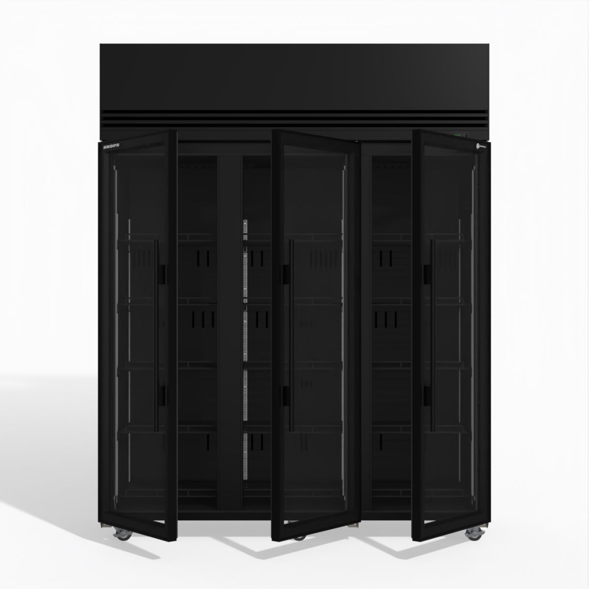 Skope TMF1500N-A 3 Glass Door Display or Storage Freezer