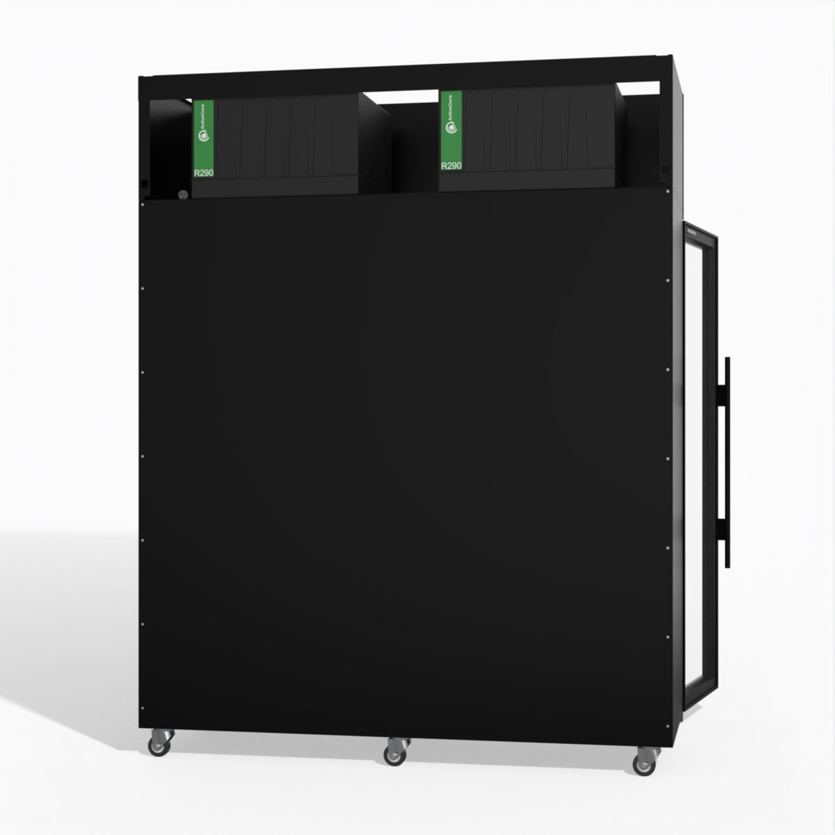 Skope SKFT1500N-A 3 Glass Door Upright Display or Storage Freezer