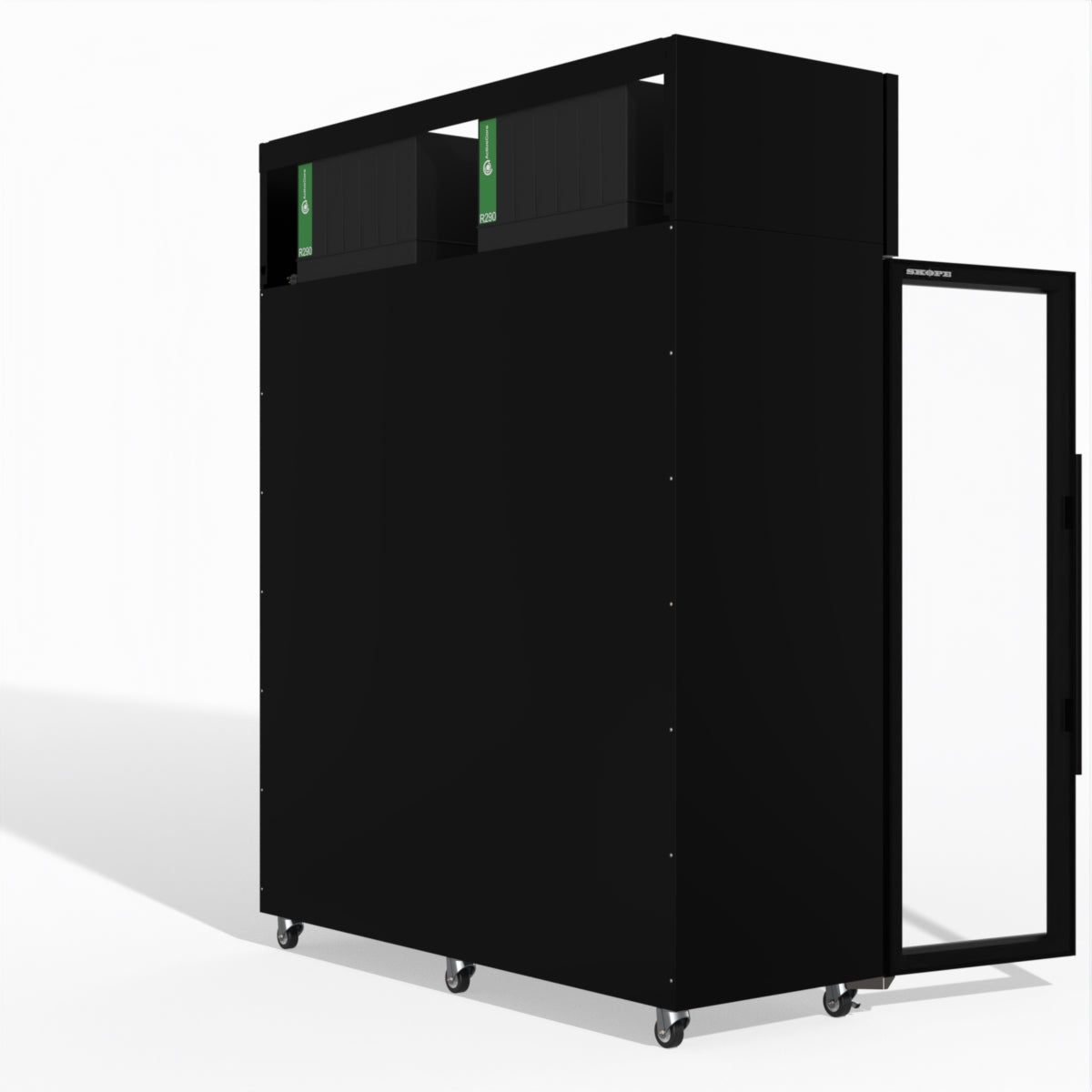 Skope TMF1500N-A 3 Glass Door Display or Storage Freezer