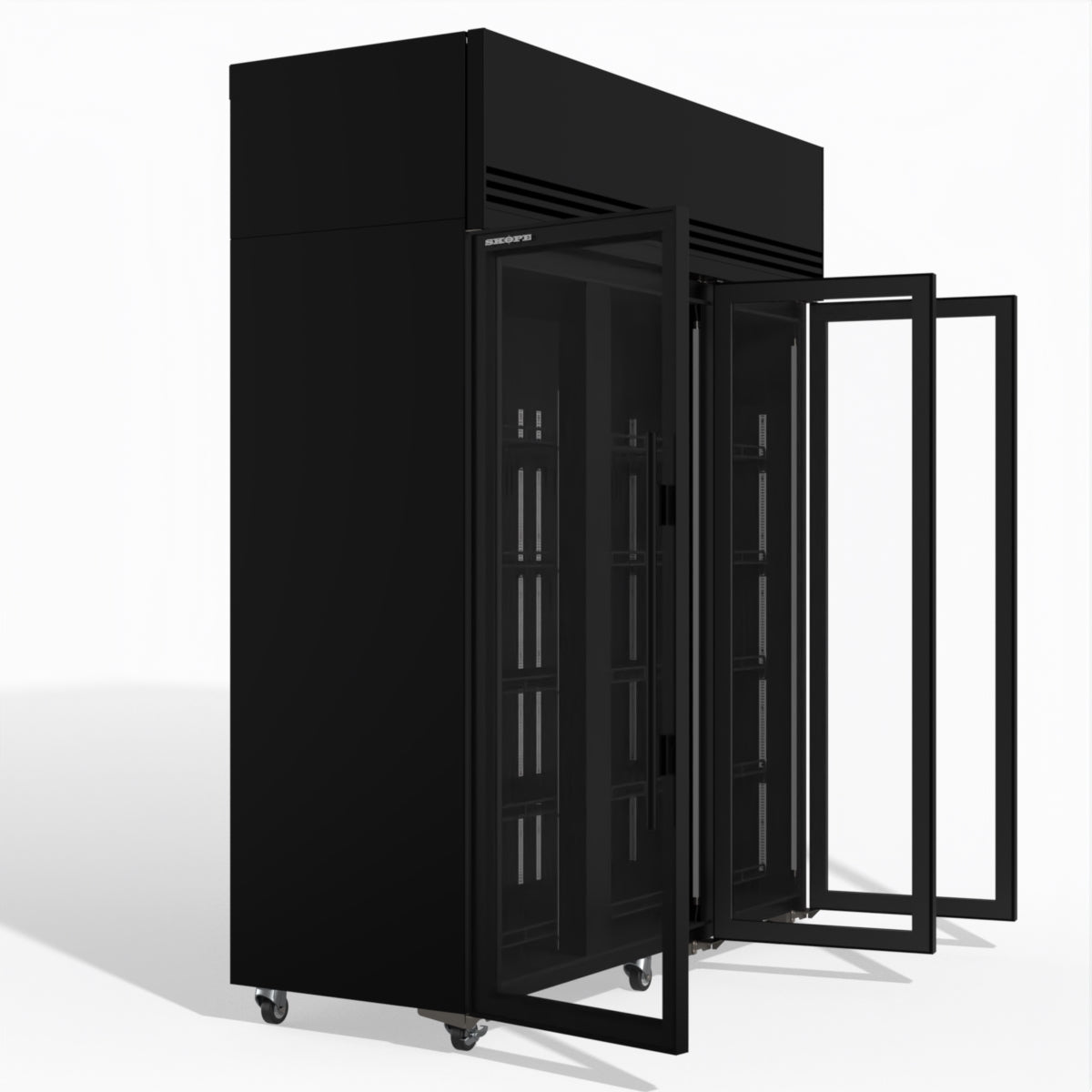 Skope TMF1500N-A 3 Glass Door Display or Storage Freezer