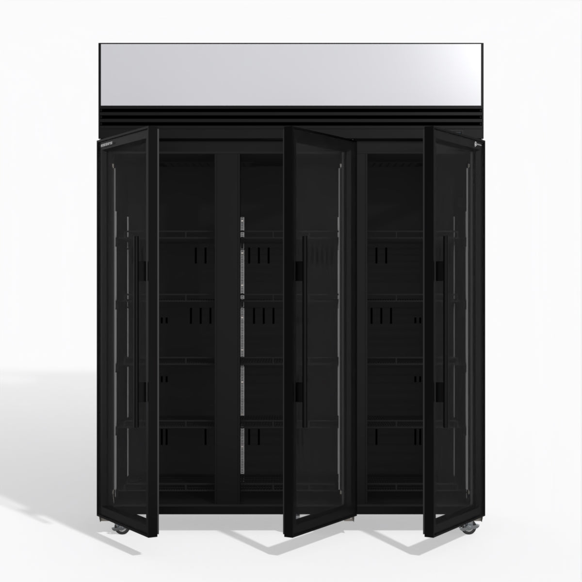 Skope TMF1500N-AC 3 Glass Door Display or Storage Freezer Lit Sign