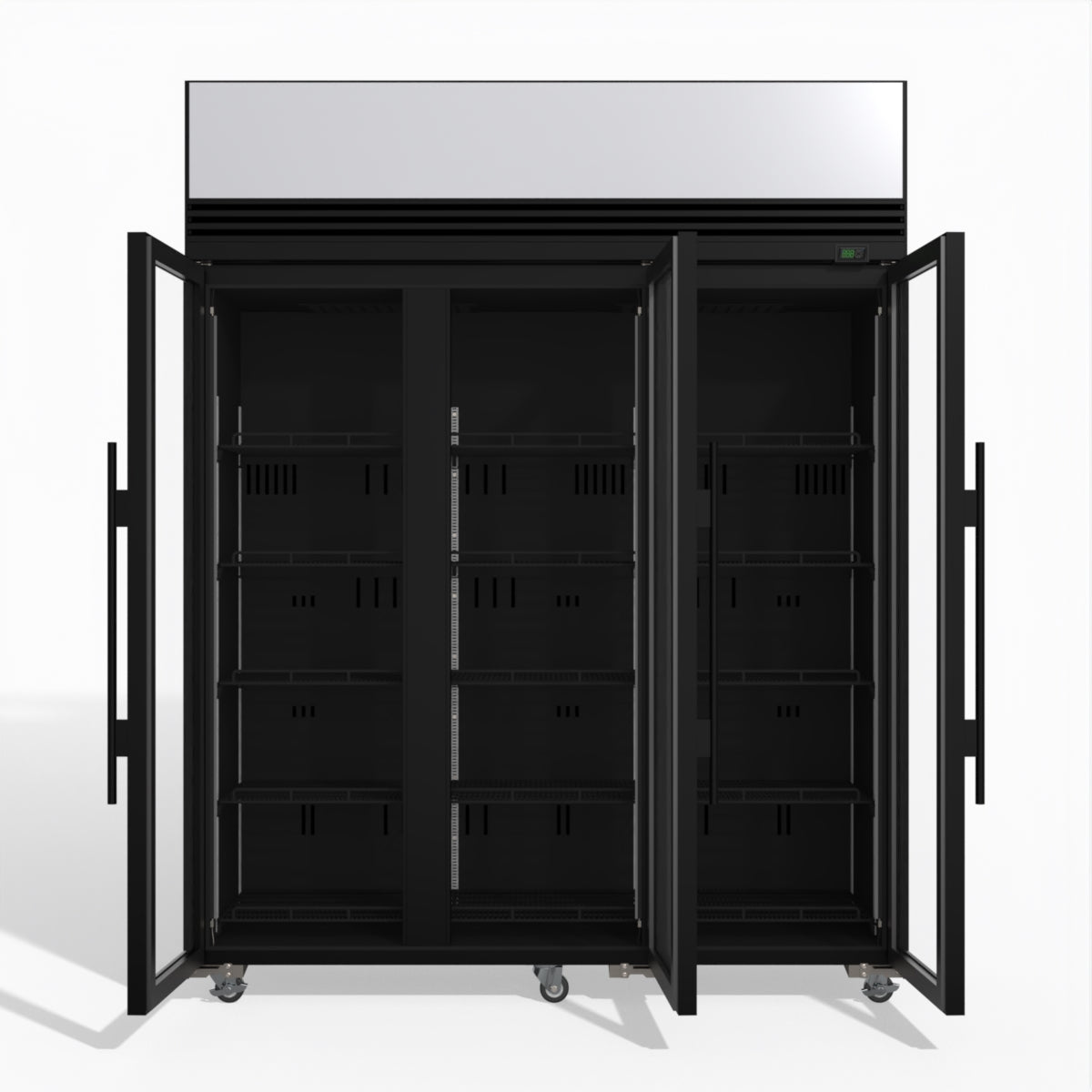 Skope TMF1500N-AC 3 Glass Door Display or Storage Freezer Lit Sign