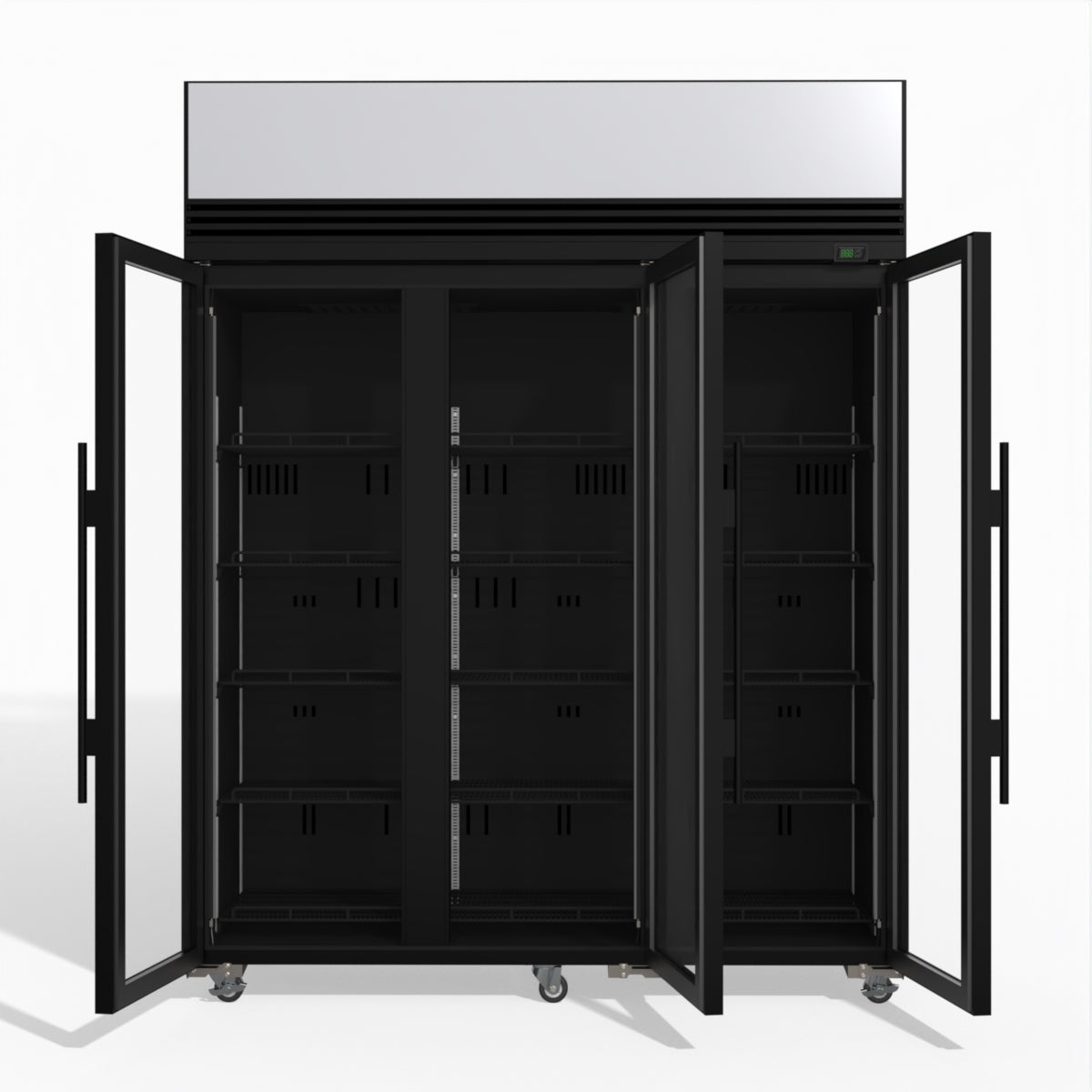 Skope TMF1500N-AC 3 Glass Door Display or Storage Freezer Lit Sign