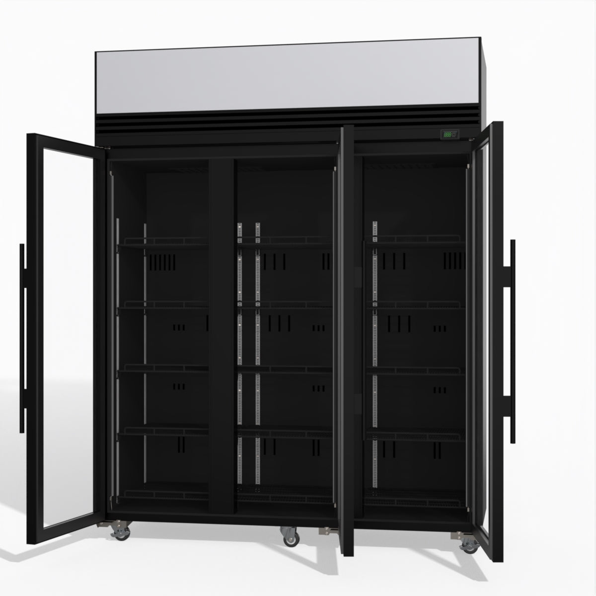 Skope TMF1500N-AC 3 Glass Door Display or Storage Freezer Lit Sign