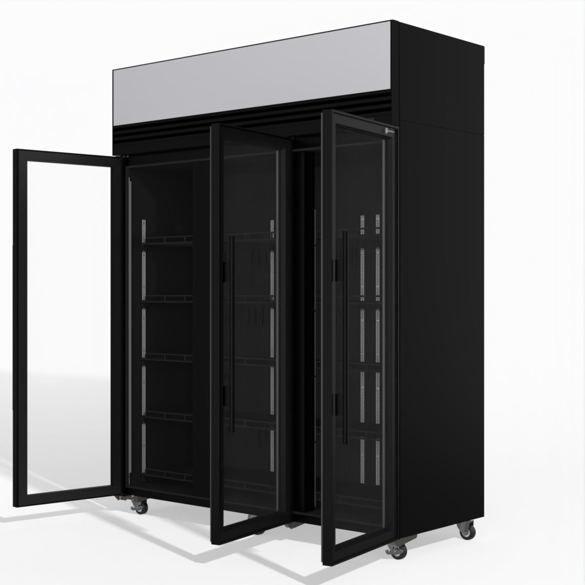 Skope TMF1500N-AC 3 Glass Door Display or Storage Freezer Lit Sign