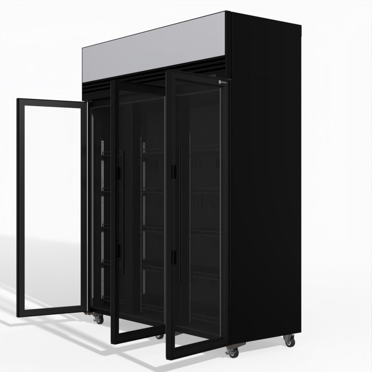 Skope TMF1500N-AC 3 Glass Door Display or Storage Freezer Lit Sign