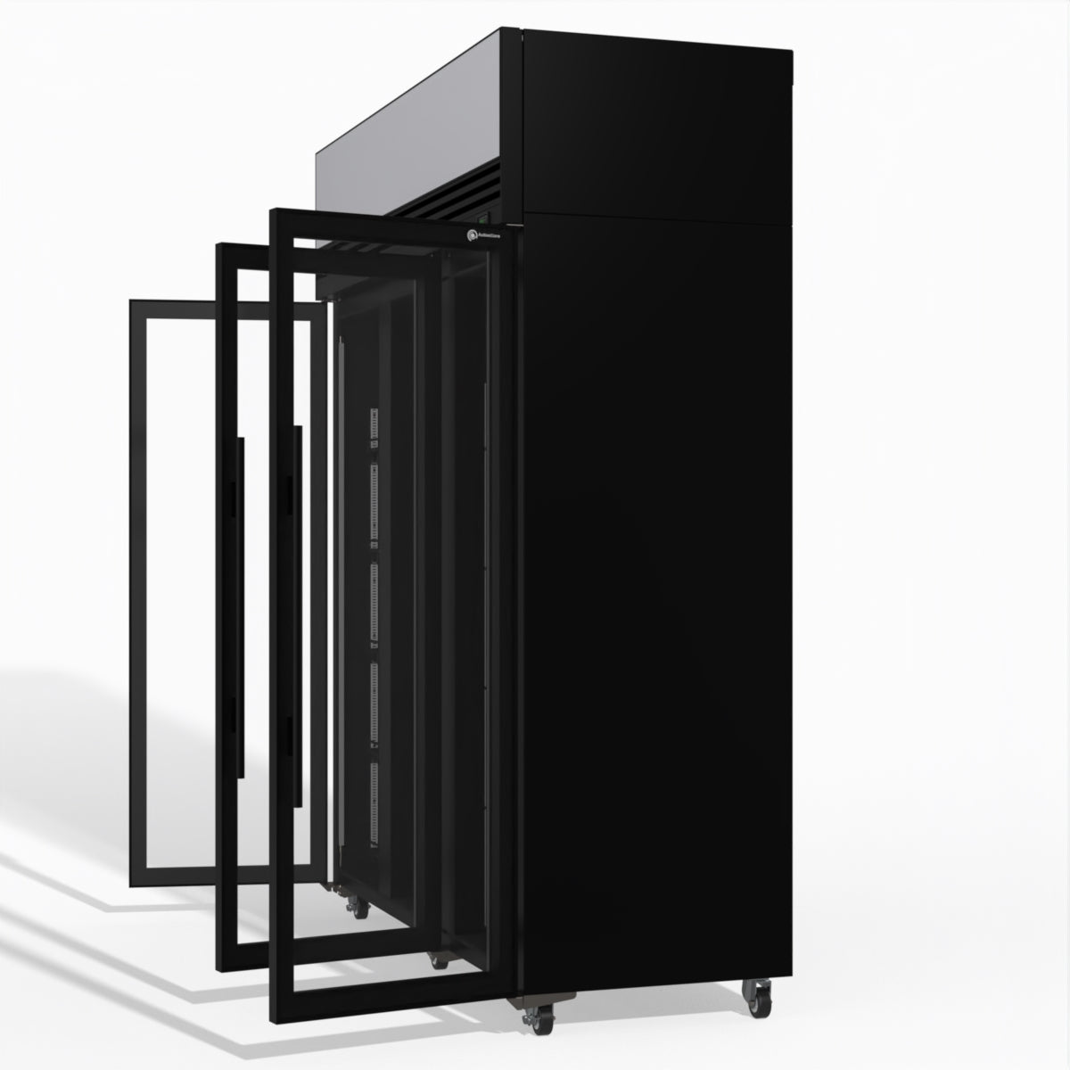 Skope TMF1500N-AC 3 Glass Door Display or Storage Freezer Lit Sign