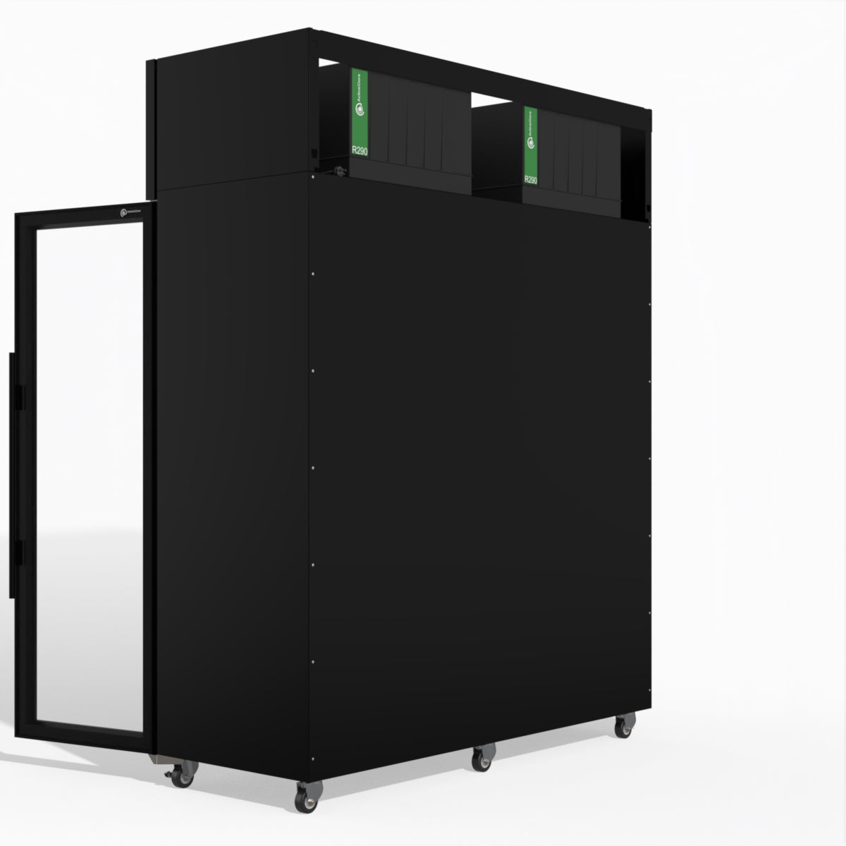 Skope TMF1500N-AC 3 Glass Door Display or Storage Freezer Lit Sign