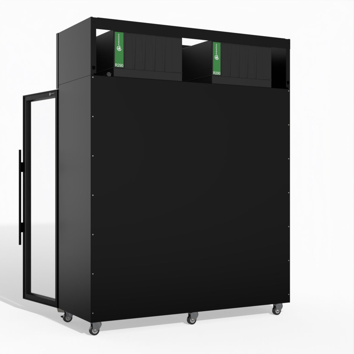 Skope TMF1500N-AC 3 Glass Door Display or Storage Freezer Lit Sign