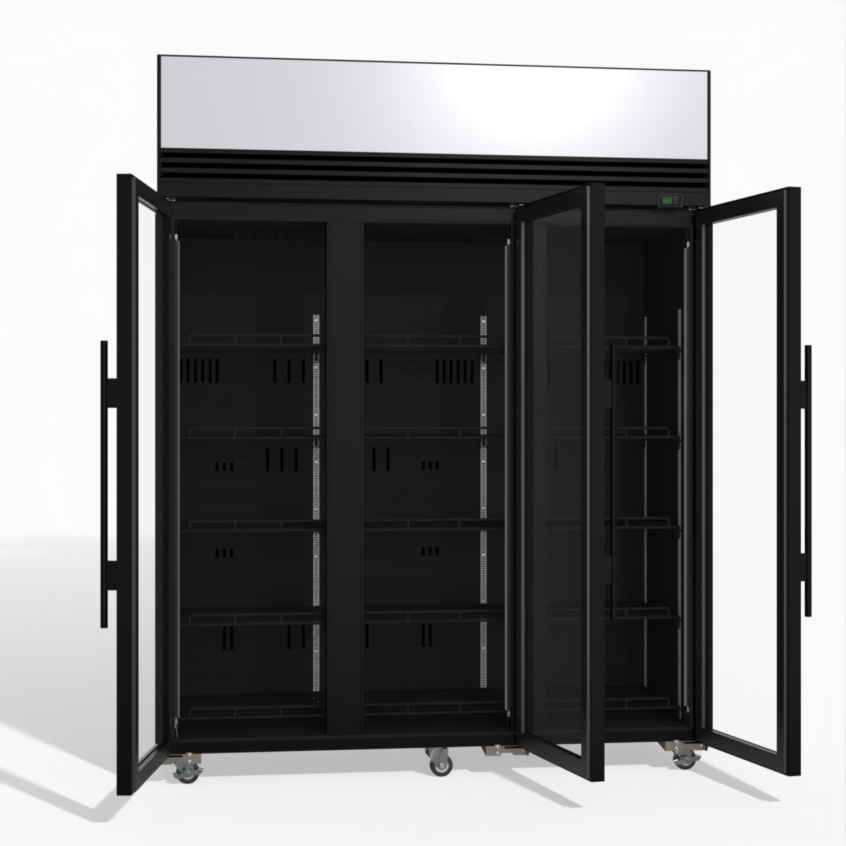 Skope TMF1500N-AC 3 Glass Door Display or Storage Freezer Lit Sign