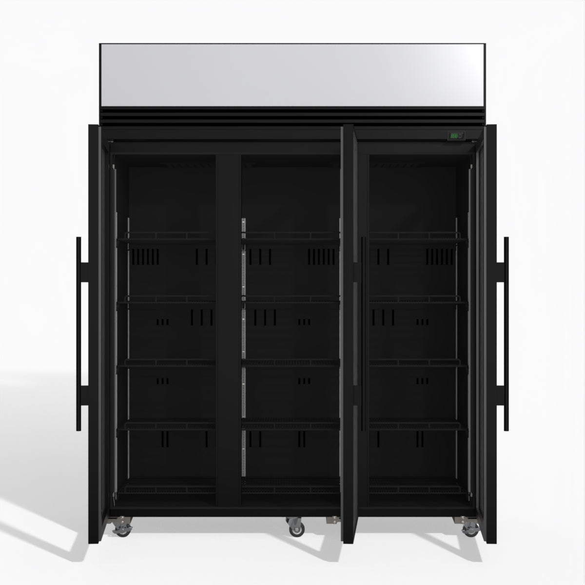 Skope TMF1500N-AC 3 Glass Door Display or Storage Freezer Lit Sign