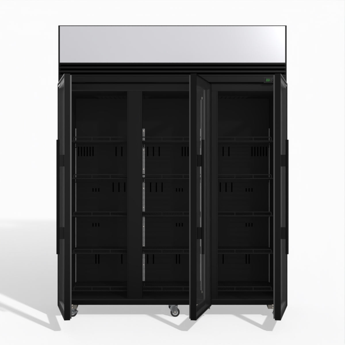 Skope TMF1500N-AC 3 Glass Door Display or Storage Freezer Lit Sign