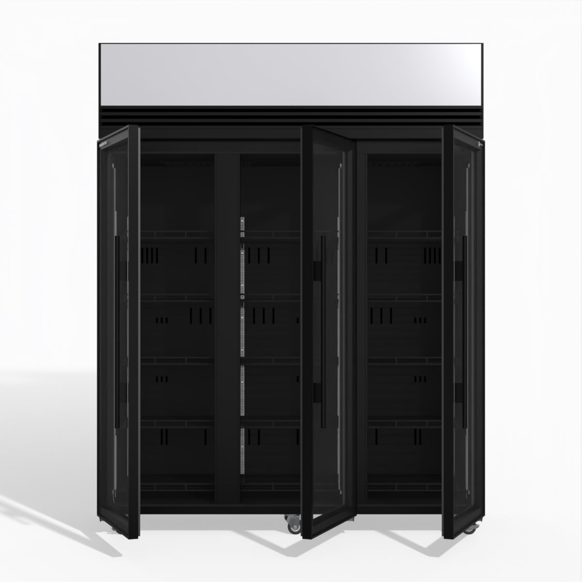 Skope TMF1500N-AC 3 Glass Door Display or Storage Freezer Lit Sign