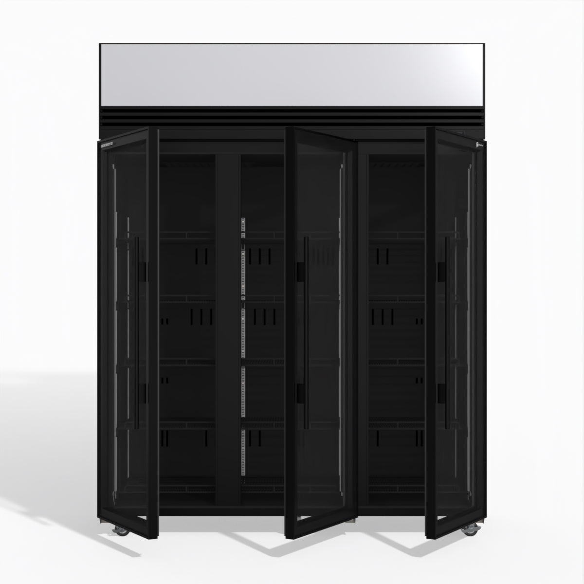 Skope TMF1500N-AC 3 Glass Door Display or Storage Freezer Lit Sign