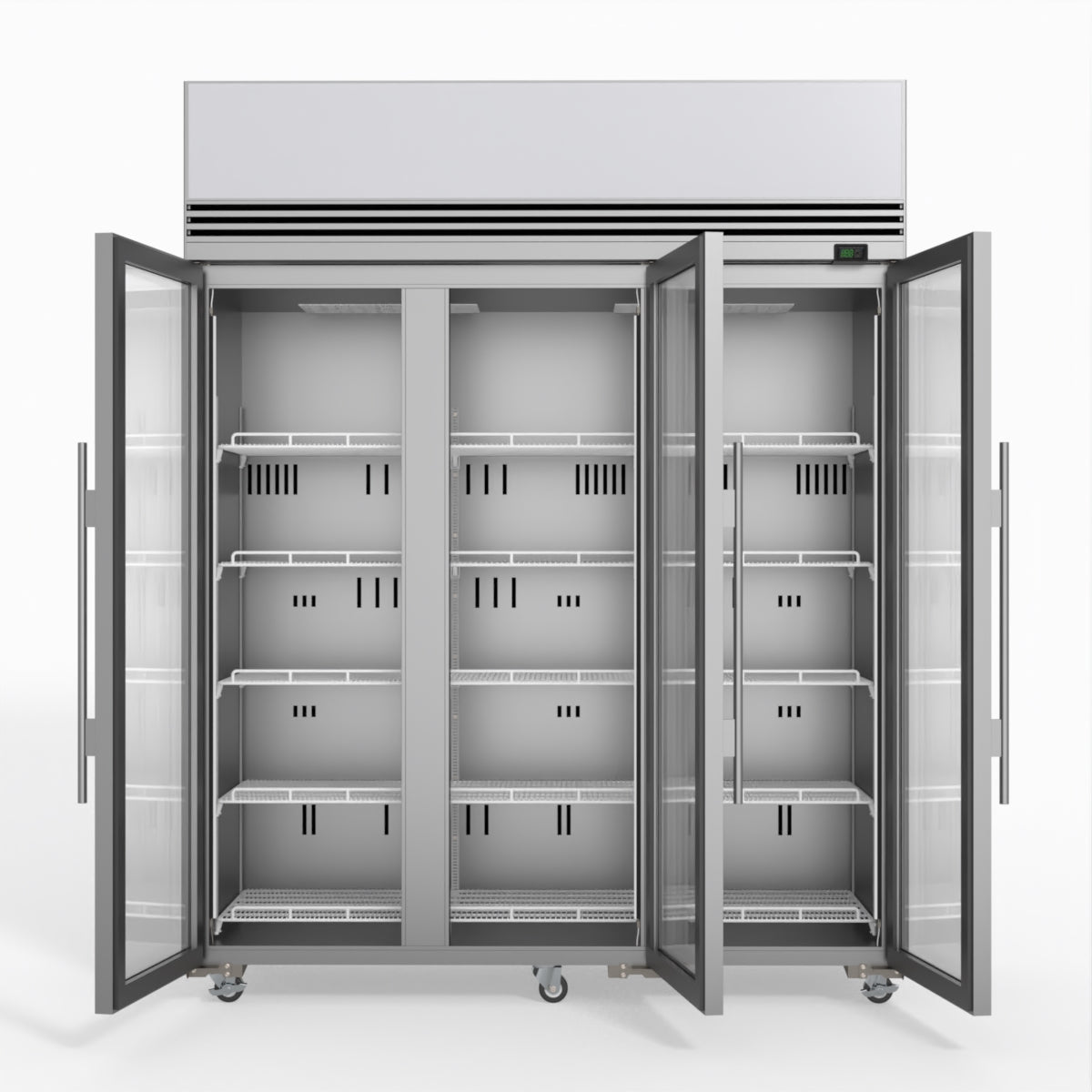 Skope TMF1500N-AC 3 Glass Door Display or Storage Freezer Lit Sign