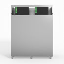 Skope SKFT1500NS-A 3 Solid Door Upright Display or Storage Freezer