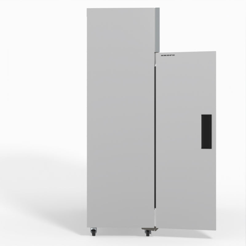 Skope SKFT1500NS-A 3 Solid Door Upright Display or Storage Freezer