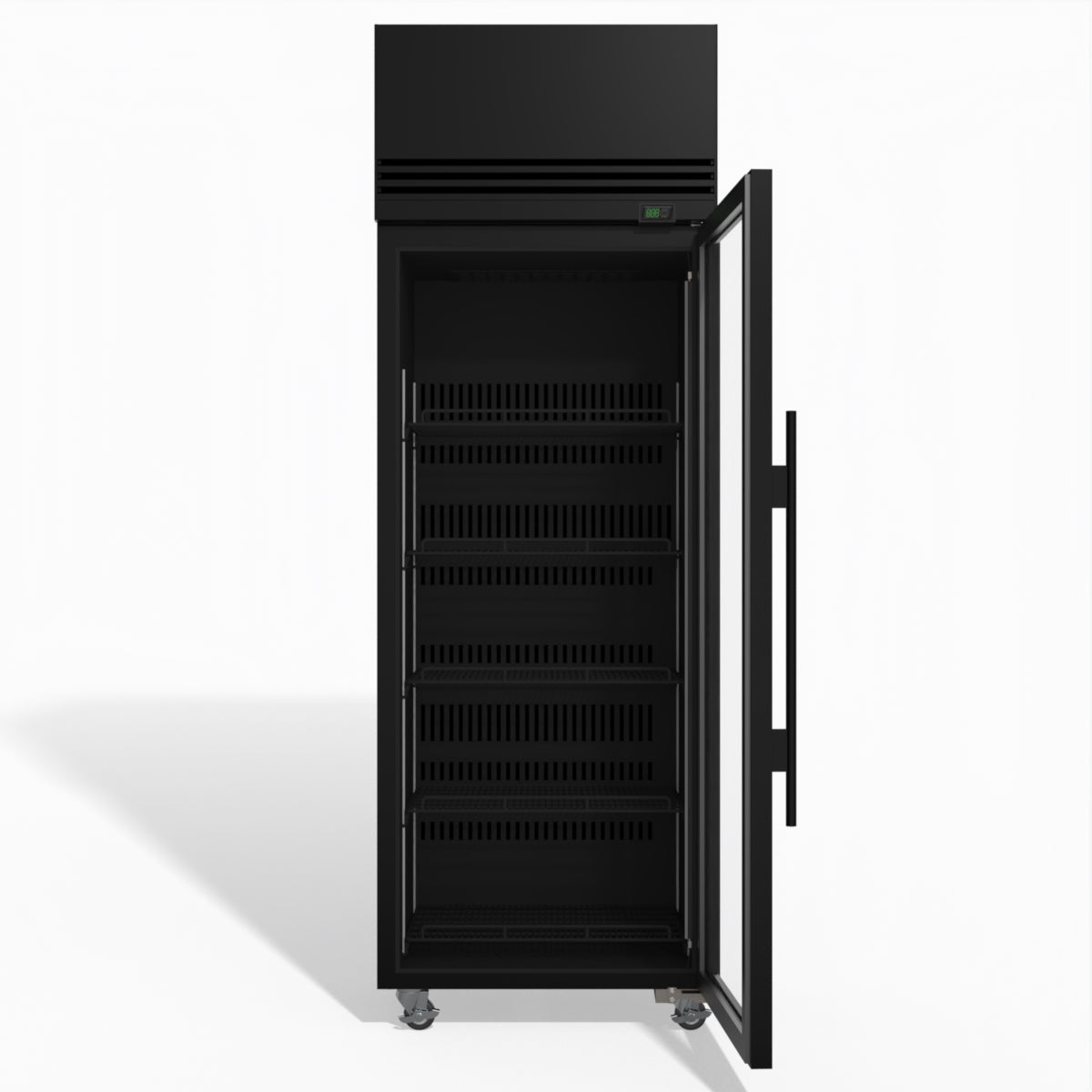 TMF650N-A 1 Glass Door Upright Display or Storage Freezer