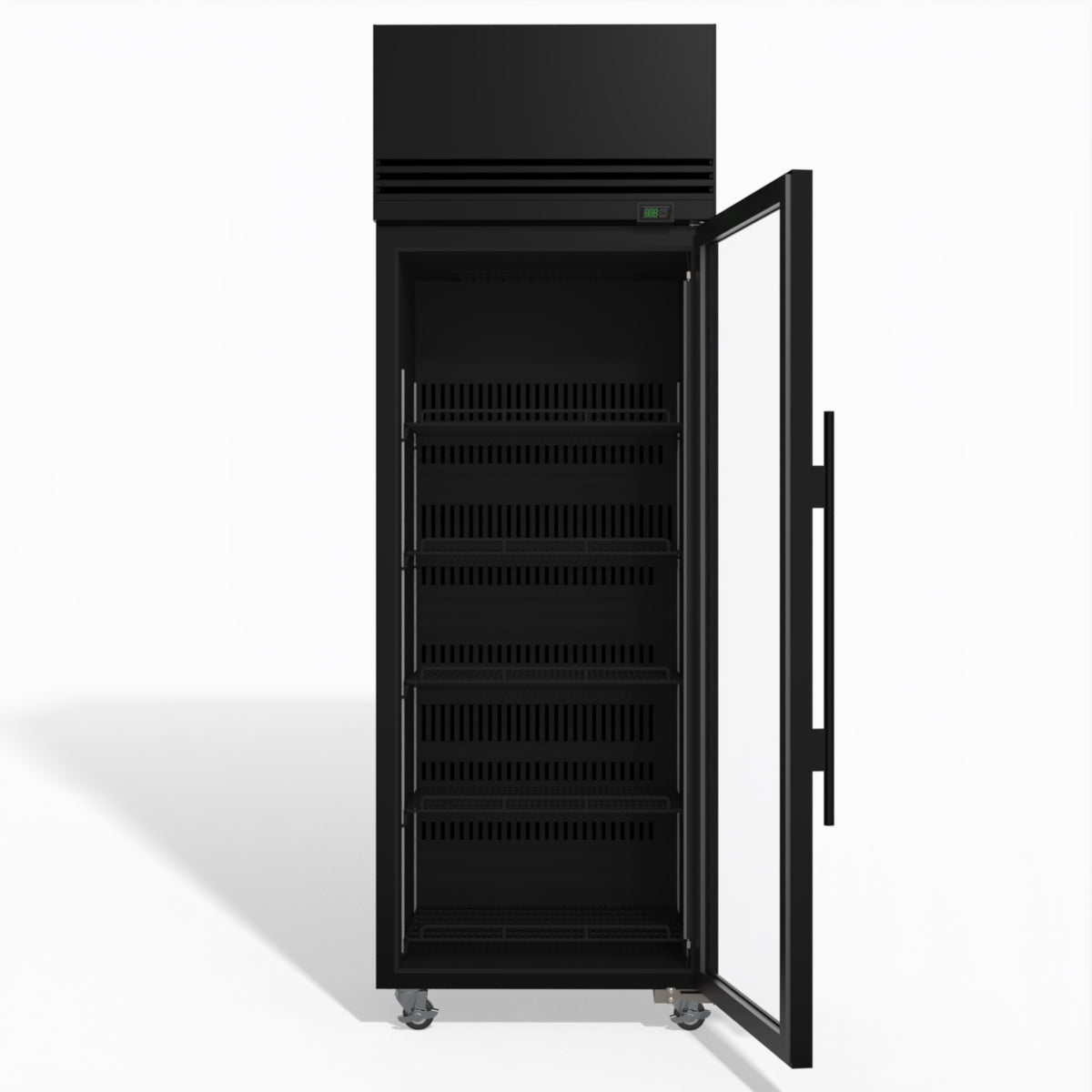 TMF650N-A 1 Glass Door Upright Display or Storage Freezer
