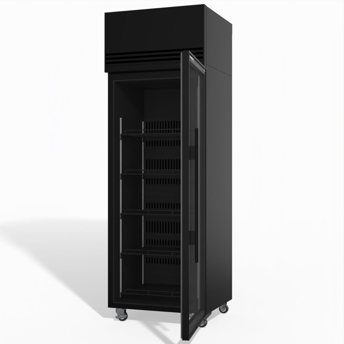 TMF650N-A 1 Glass Door Upright Display or Storage Freezer