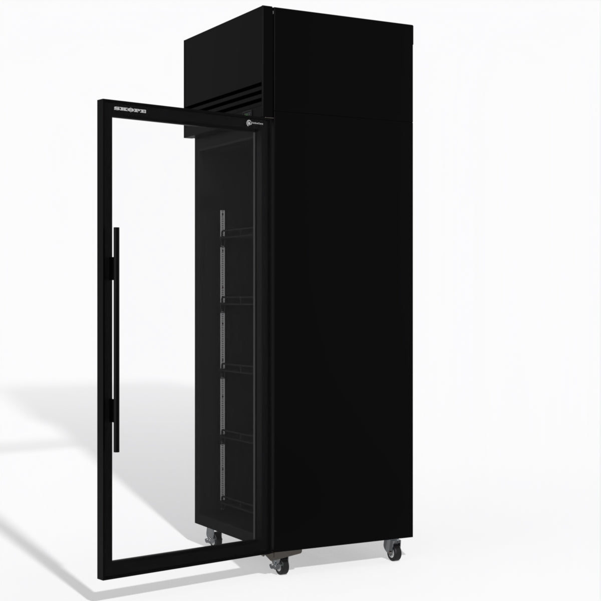 TMF650N-A 1 Glass Door Upright Display or Storage Freezer