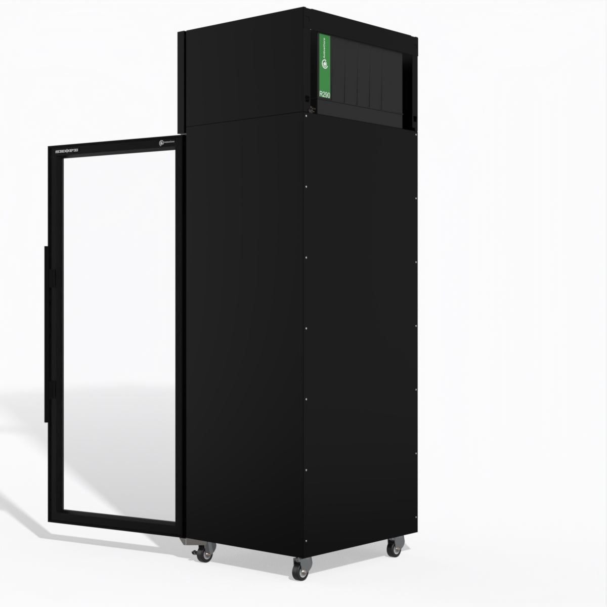 TMF650N-A 1 Glass Door Upright Display or Storage Freezer