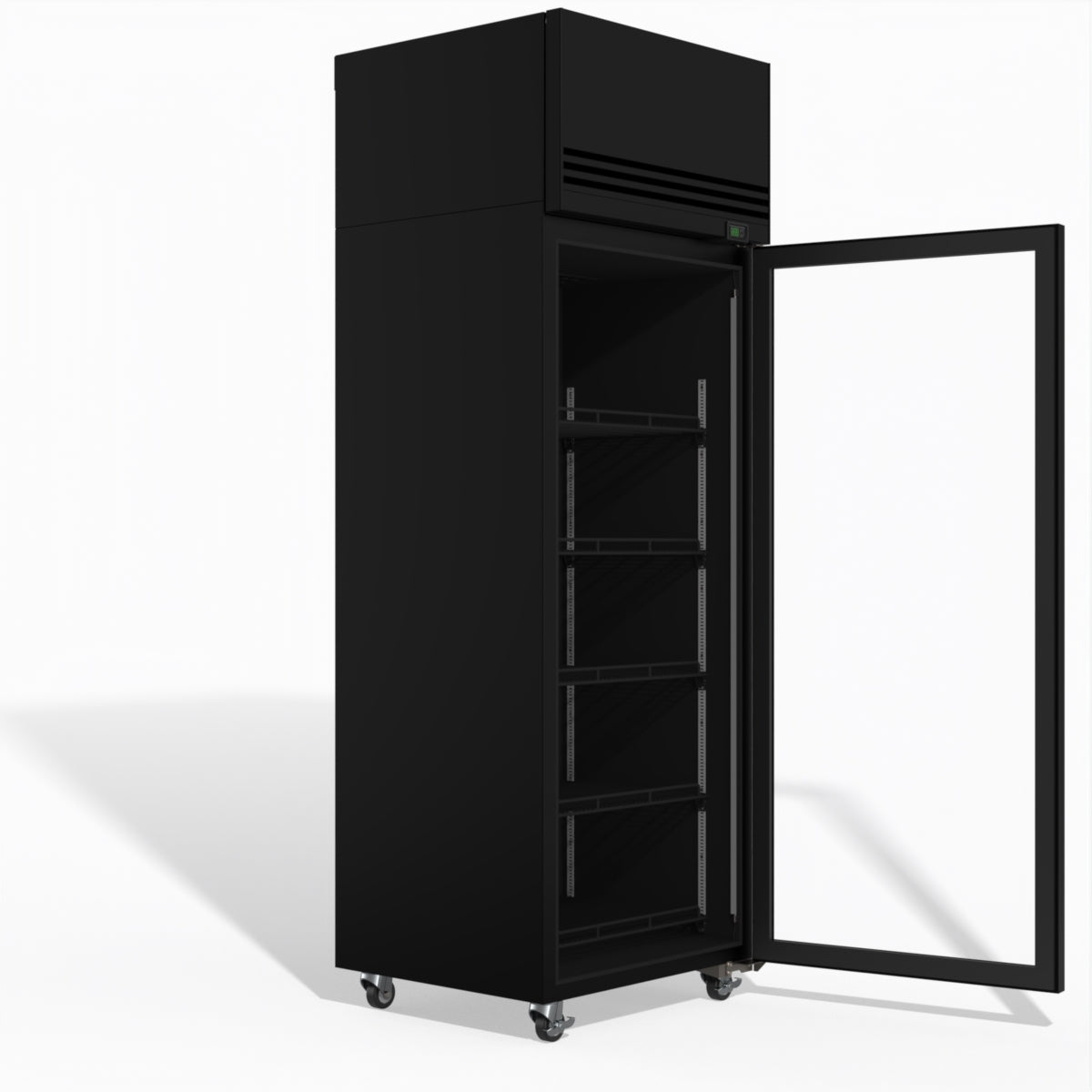 TMF650N-A 1 Glass Door Upright Display or Storage Freezer