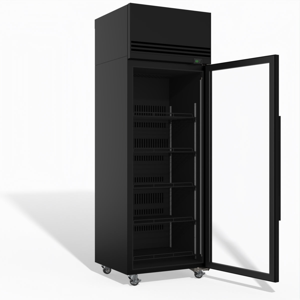 TMF650N-A 1 Glass Door Upright Display or Storage Freezer