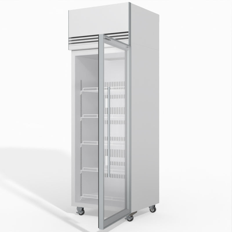 TMF650N-A 1 Glass Door Upright Display or Storage Freezer