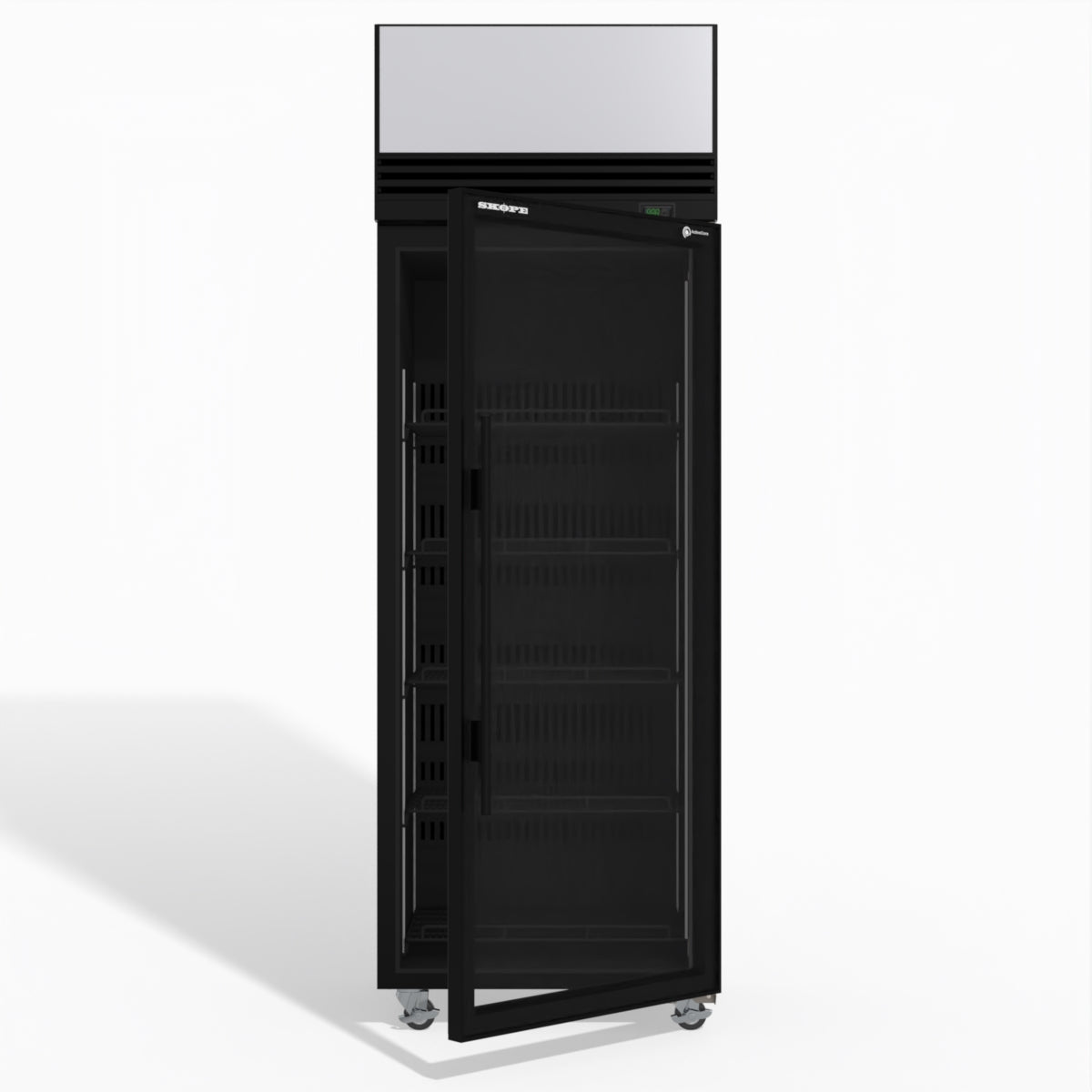 TMF650N-AC 1 Glass Door Display or Storage Freezer Lit Sign