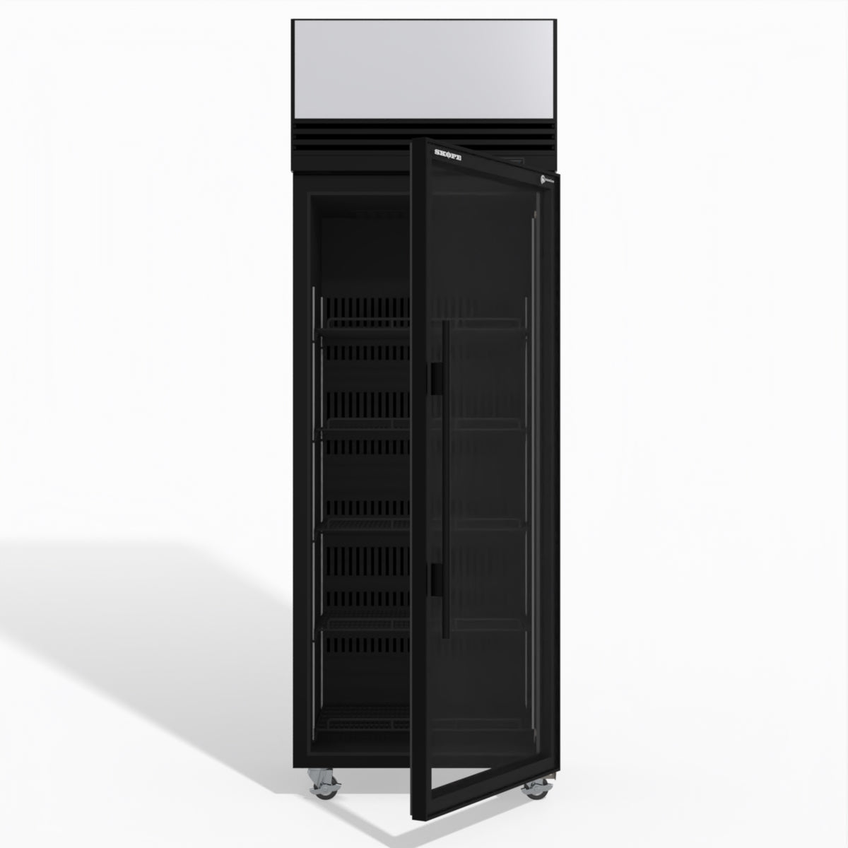 TMF650N-AC 1 Glass Door Display or Storage Freezer Lit Sign