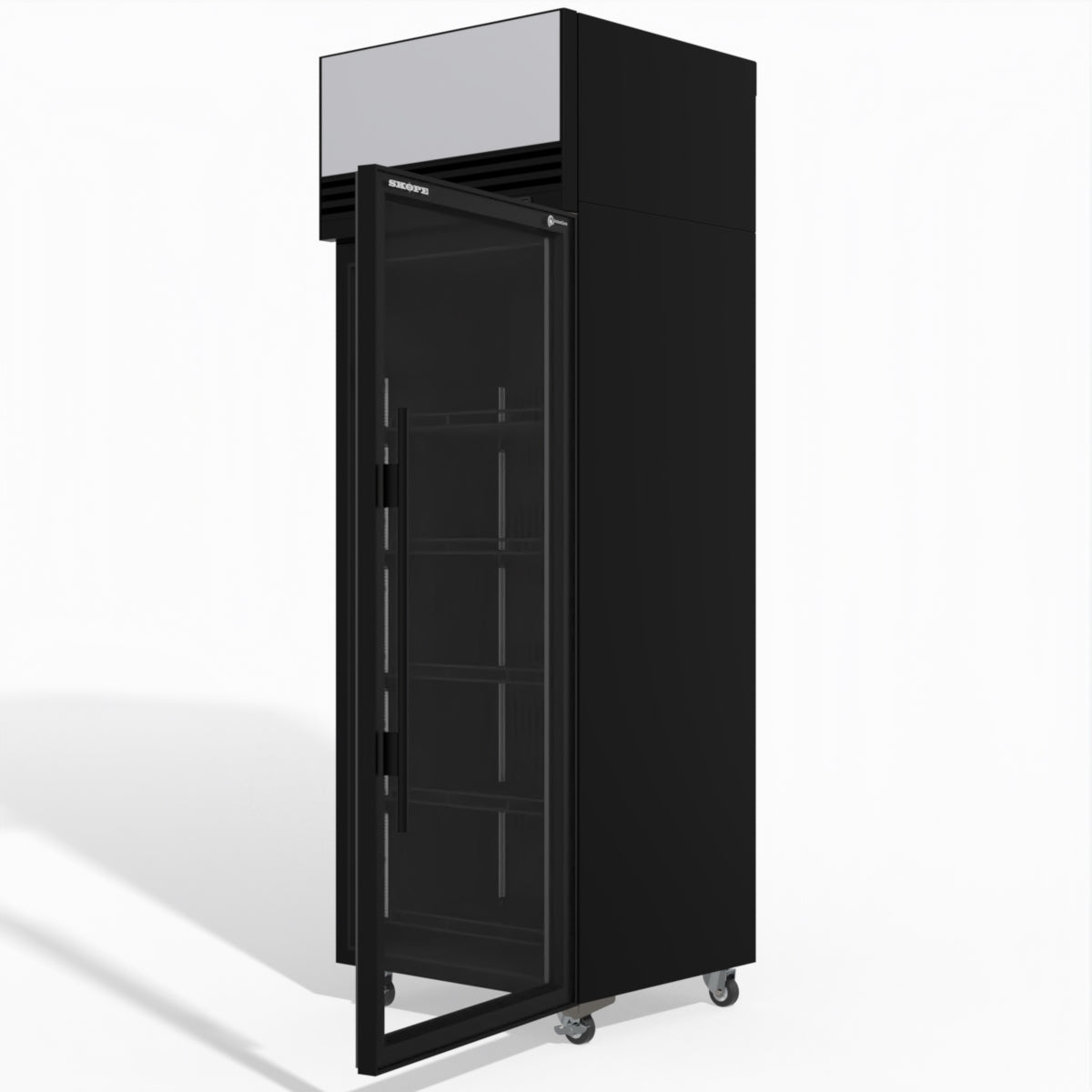 TMF650N-AC 1 Glass Door Display or Storage Freezer Lit Sign