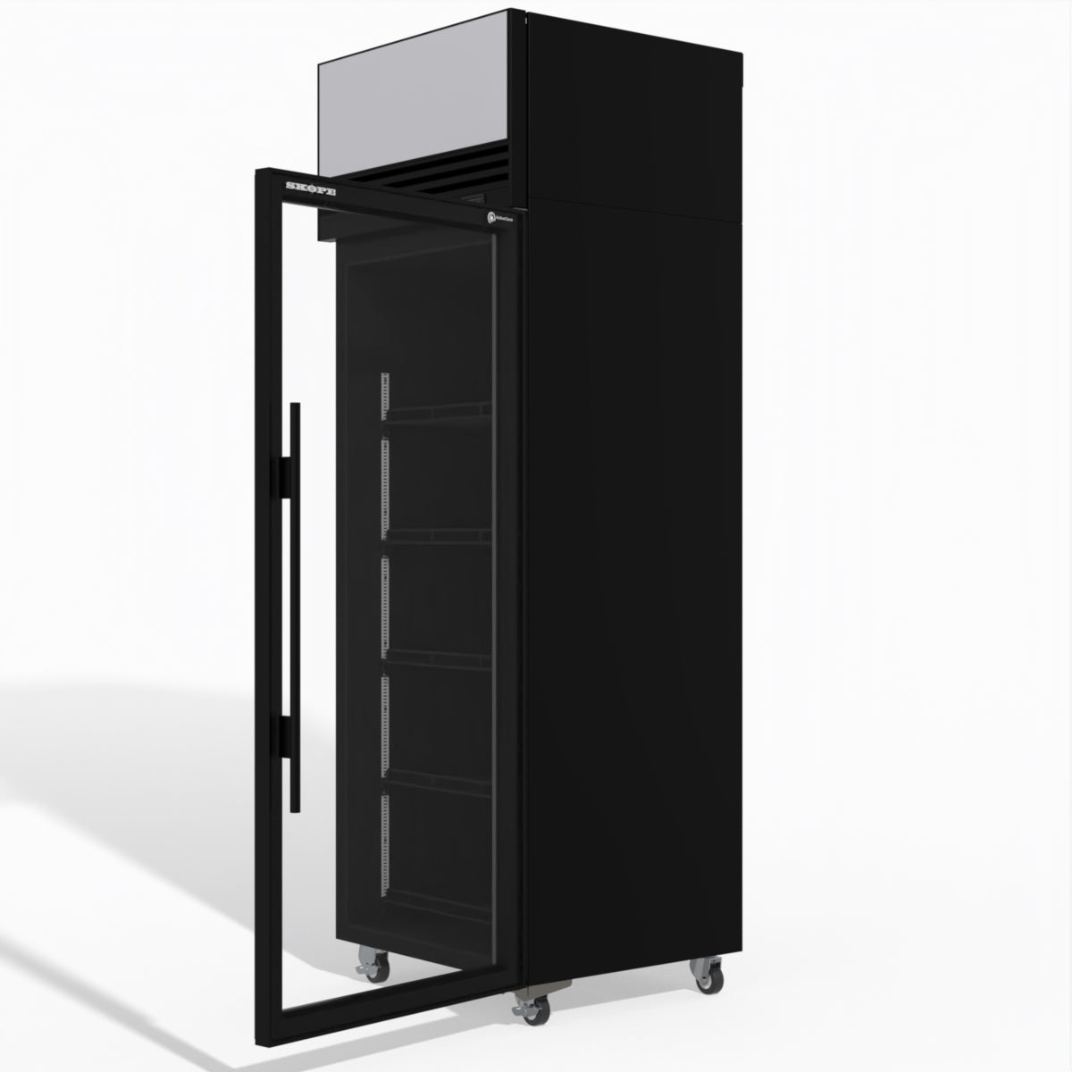 TMF650N-AC 1 Glass Door Display or Storage Freezer Lit Sign