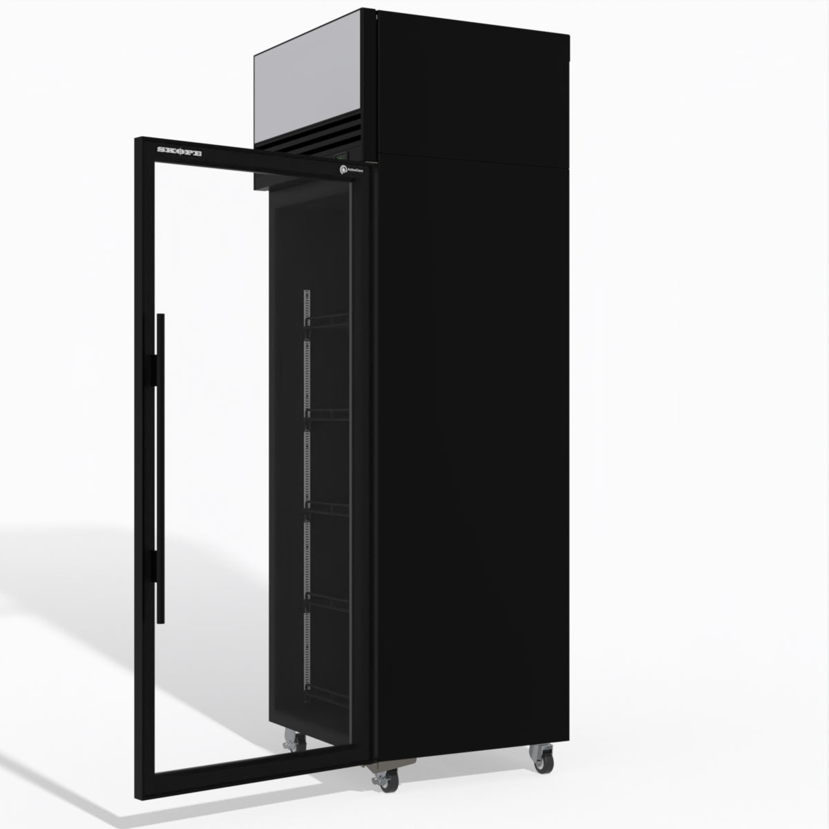 TMF650N-AC 1 Glass Door Display or Storage Freezer Lit Sign